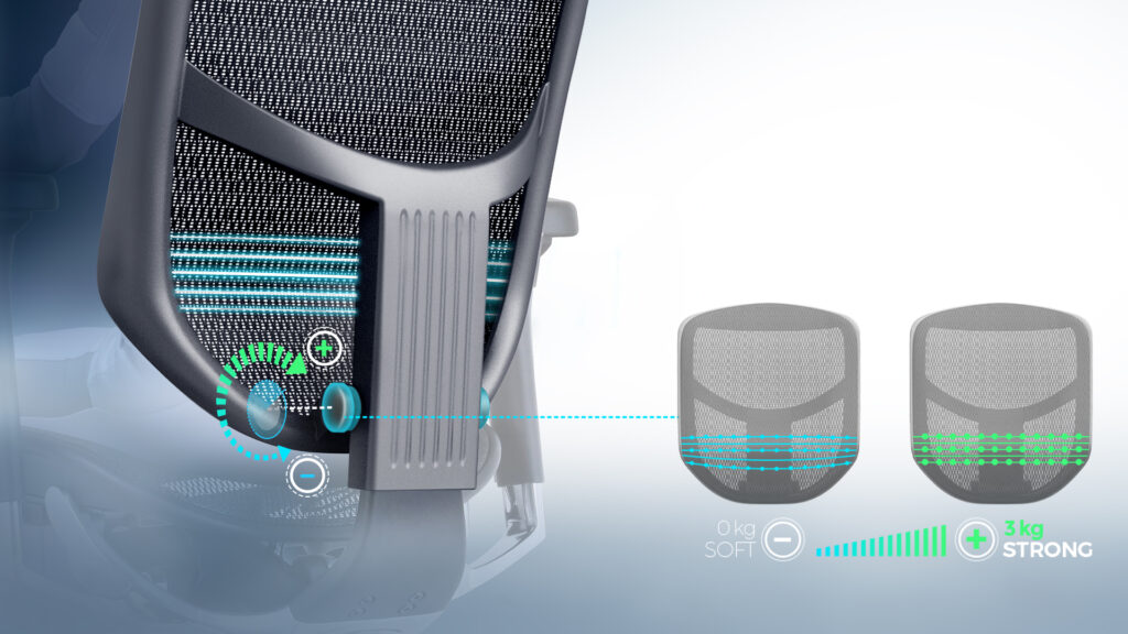 nevidna ledvena opora stola enjoy