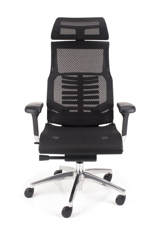 nastavljiv pisarniski stol pofit v2.0 crna mreza