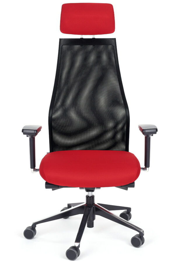 kakovosten pisarniski stol dynamic xl v rdeci barvi