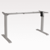 Električno dvizno podnozje Single sive barve