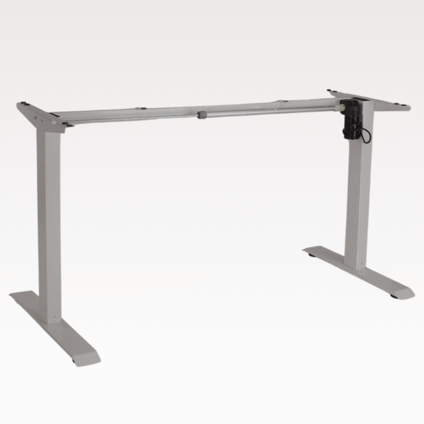 Električno dvizno podnozje Single sive barve