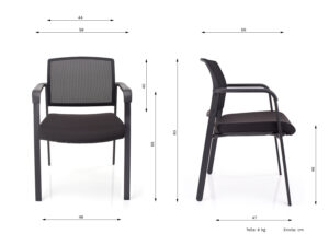 dimenzije konferencenga stola espace