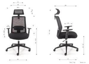 dimenzije otroskega stola noobie