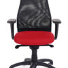 uredska stolica dinamično kretanje crveno sjedalo
