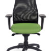uredska stolica dinamično kretanje zeleno sjedalo