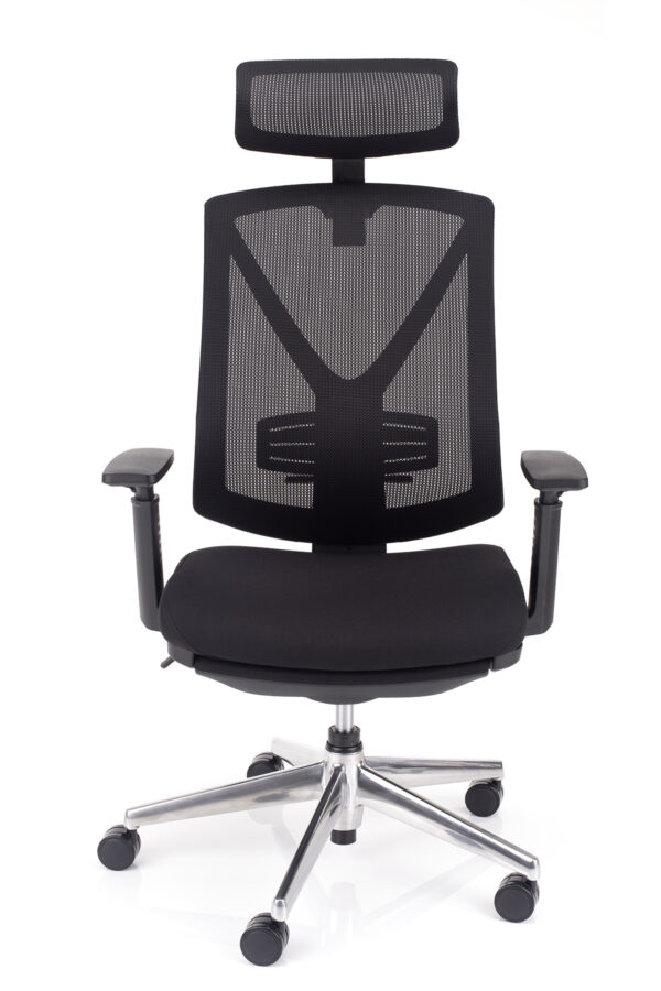 Baronska stolica s osloncem za noge