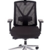 Ergonomski pisarniški stol Baron crne barve