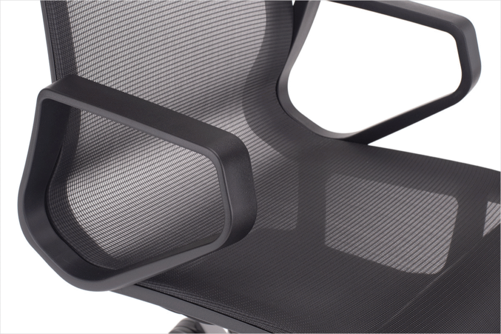 sedez in naslon stola pureair v mrezi