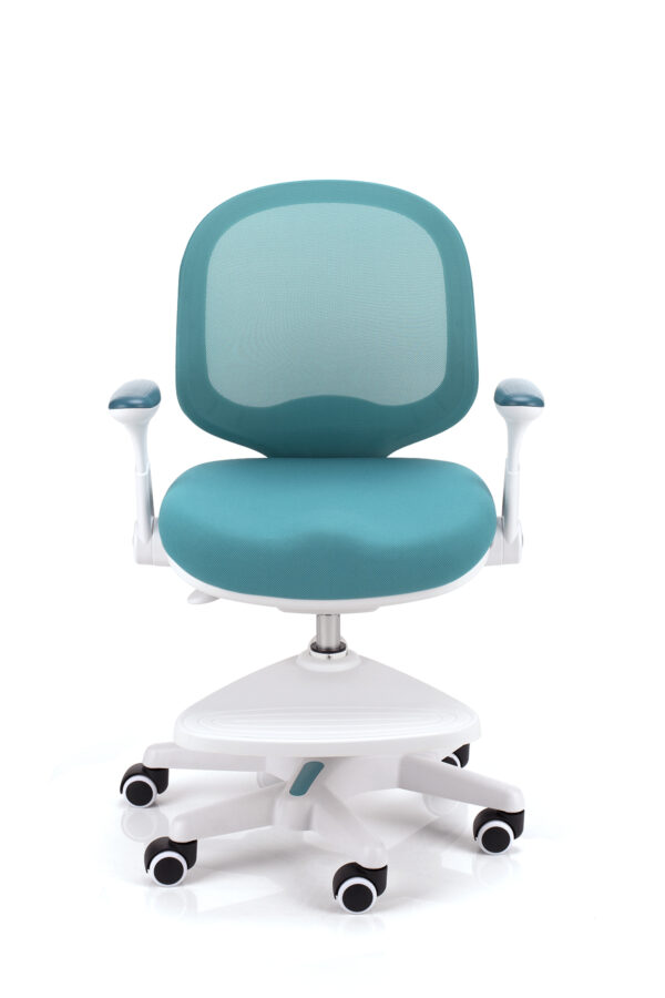 otroski ergonomski stol Junior v modri barvi 1