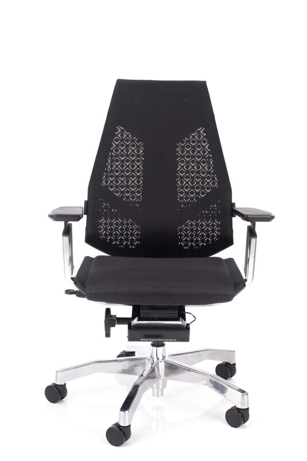 Genidia mrežasta uredska stolica bez naslona za glavu