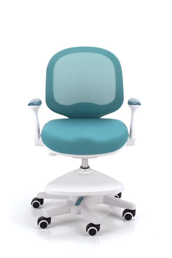 otroski ergonomski stol Junior v modri barvi 1
