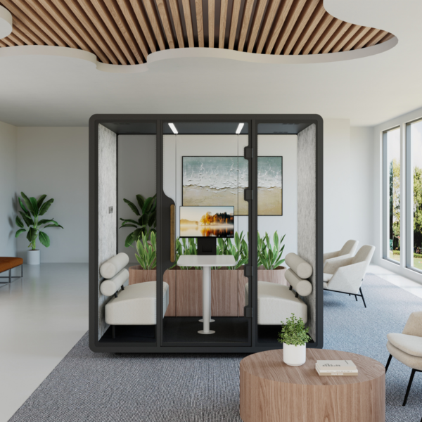 Detajl LED dvojnega svetlobnega traku in senzorja gibanja v kabini Team