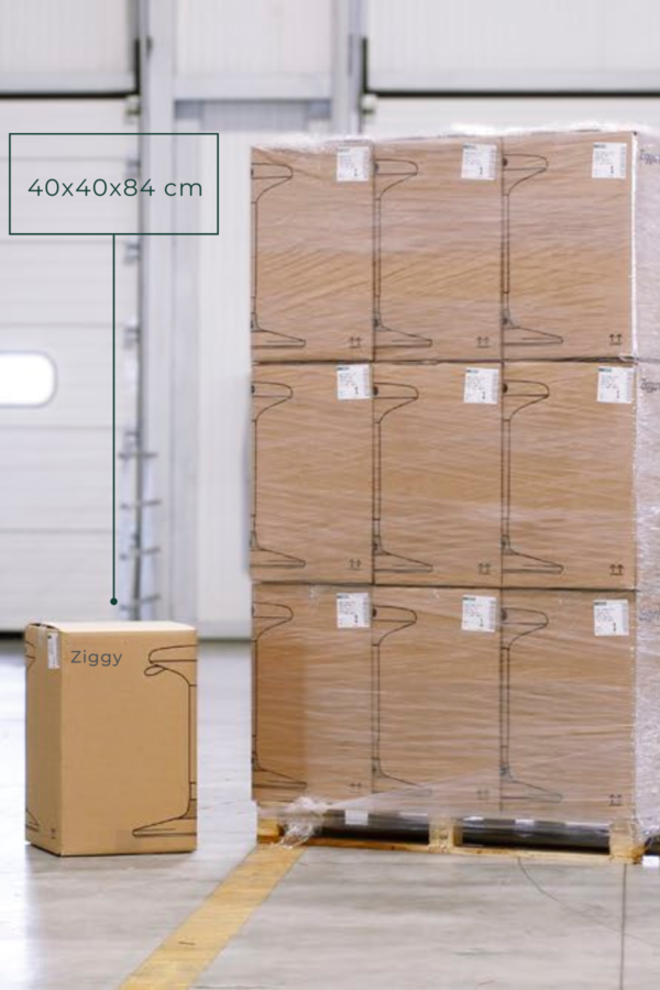 dimenzije ambalaze stolice ziggy